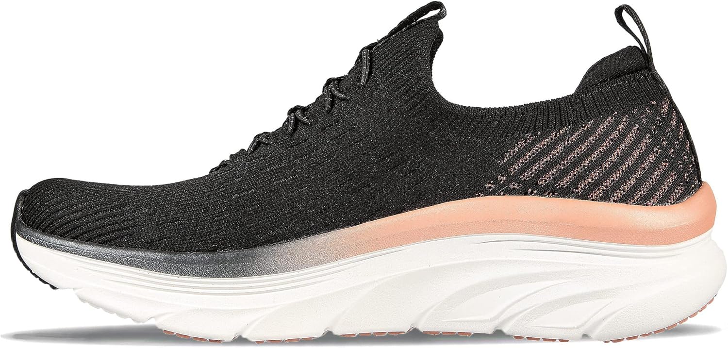 Skechers Women's D'lux Walker Let It Glow Sneaker - Image 2