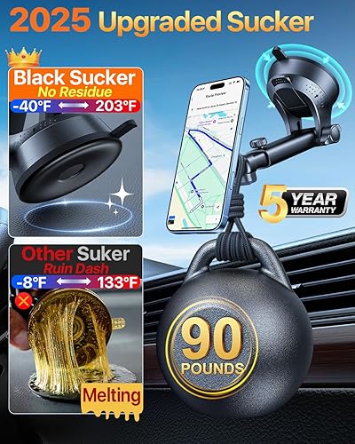 Miniatura 3 de YRU Soporte de teléfono de coche para ventilación de tablero