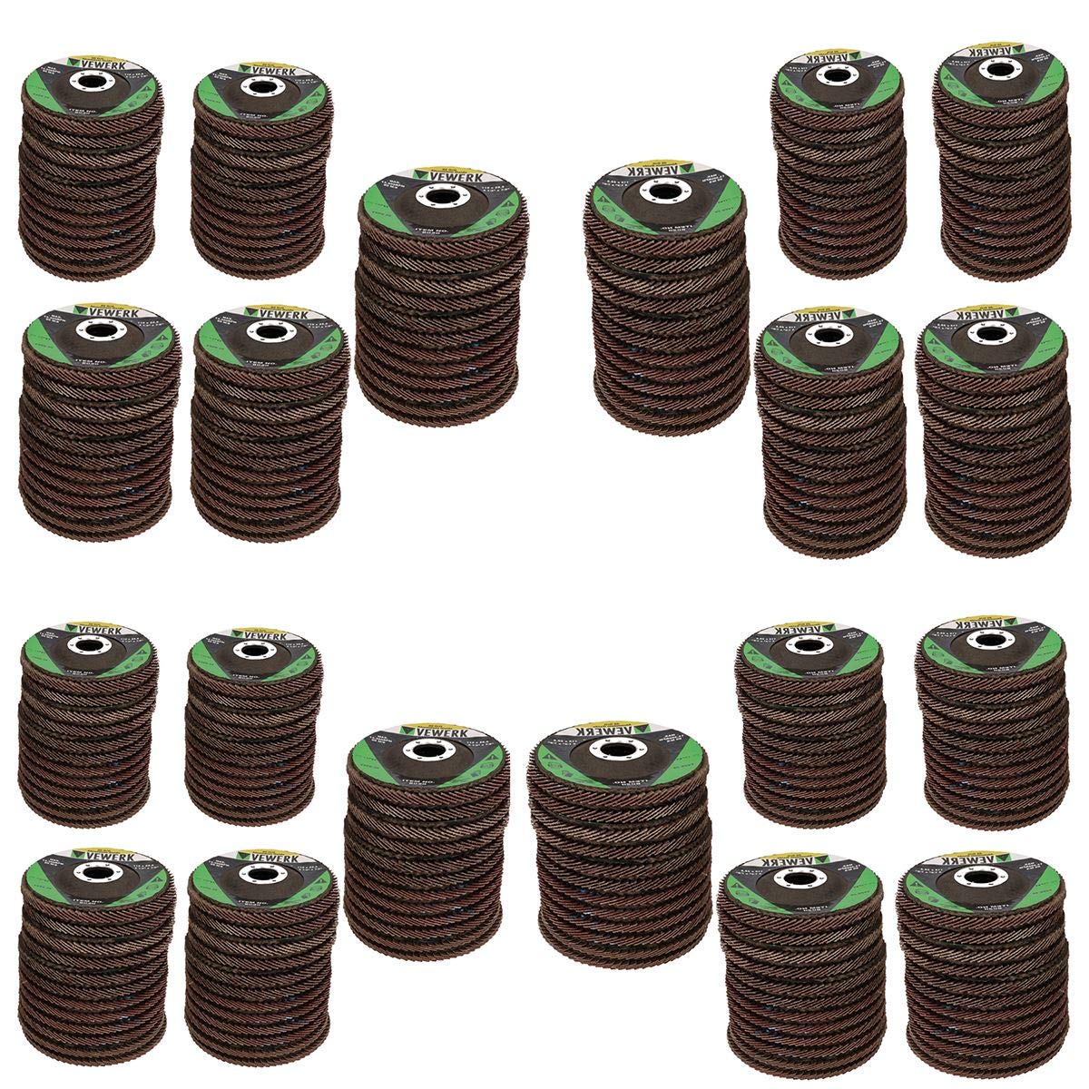Grano mezclado plano discos molienda/lijado para 4-1/2" amoladora angular 240PC