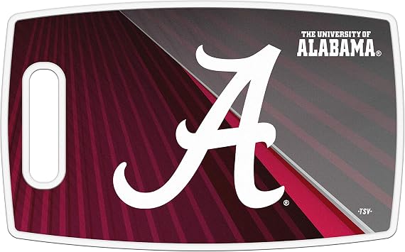 NCAA Alabama Crimson Tide Large Plastic Cutting Board