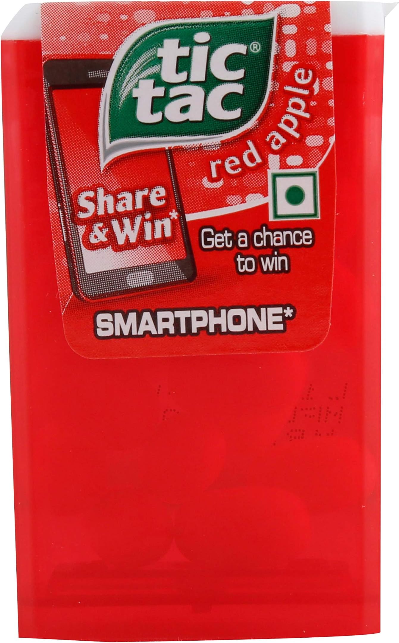 Tic Tac Hard Candy - Red Apple Fruit, 7.7Grams