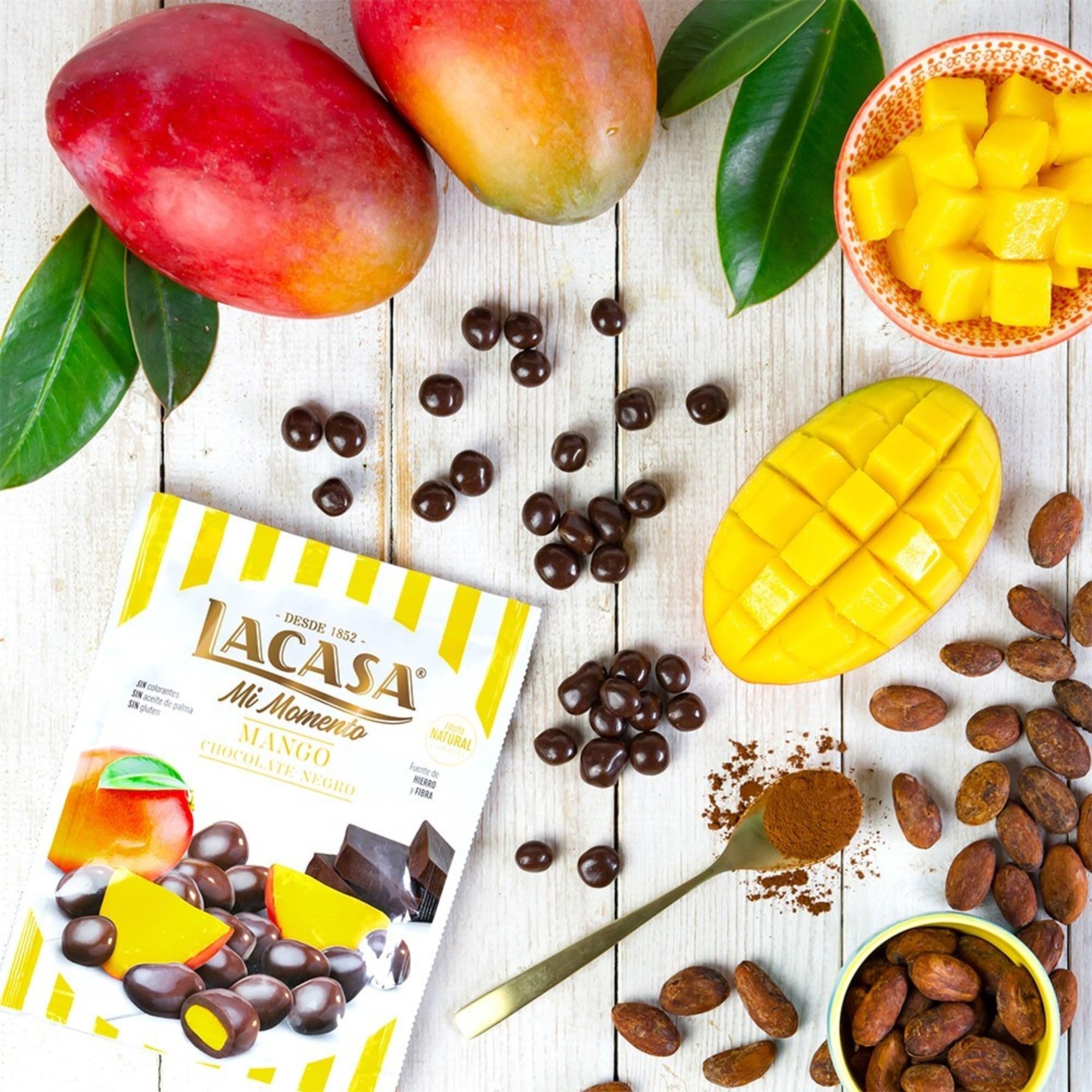Lacasa Mi Momento pack de 5:Arándano Negro,Pasas Negro 150G,Almendra Negro,Naranja Negro,Mango Negro 115G