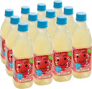 【SUNTORY】サントリー なっちゃん りんご 425ml、12本 (冷凍兼用) 【みのる商事発送】