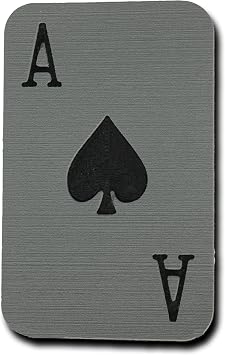 Snowboard Stomp Pad - ACE of Spades - Gray