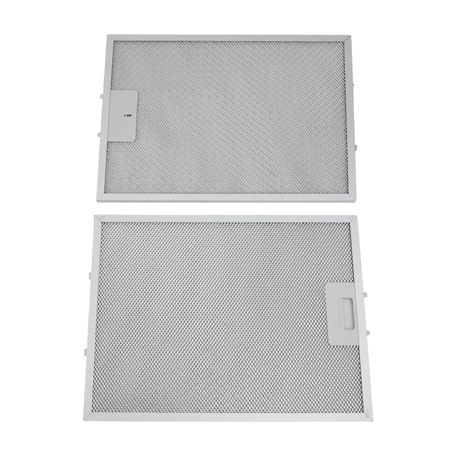 Filtro De Campana Extractora Plateada, Piezas De Cocina, Grasa De Cocina, Ventilación Extractor De Malla De Aluminio, 280x371x9MM, 2 Uds.