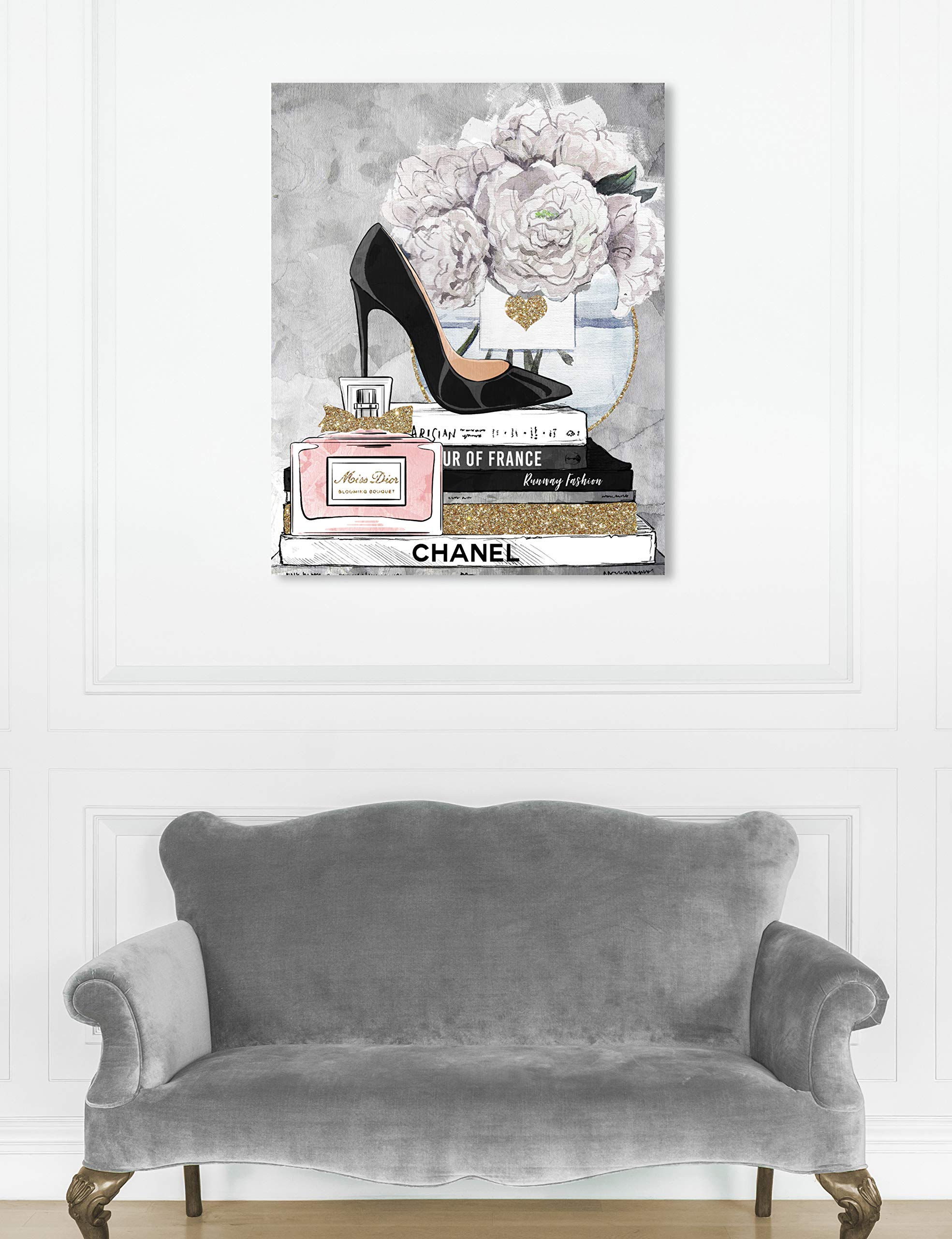 Oliver Gal The Fashion Book アート作品 Amazon.com: The Oliver Gal Artist Co. Fashion and Glam Wall