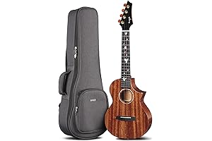 Enya Ukulele Concert - The Enya Feather All Solid Mahogany Concert Ukulele