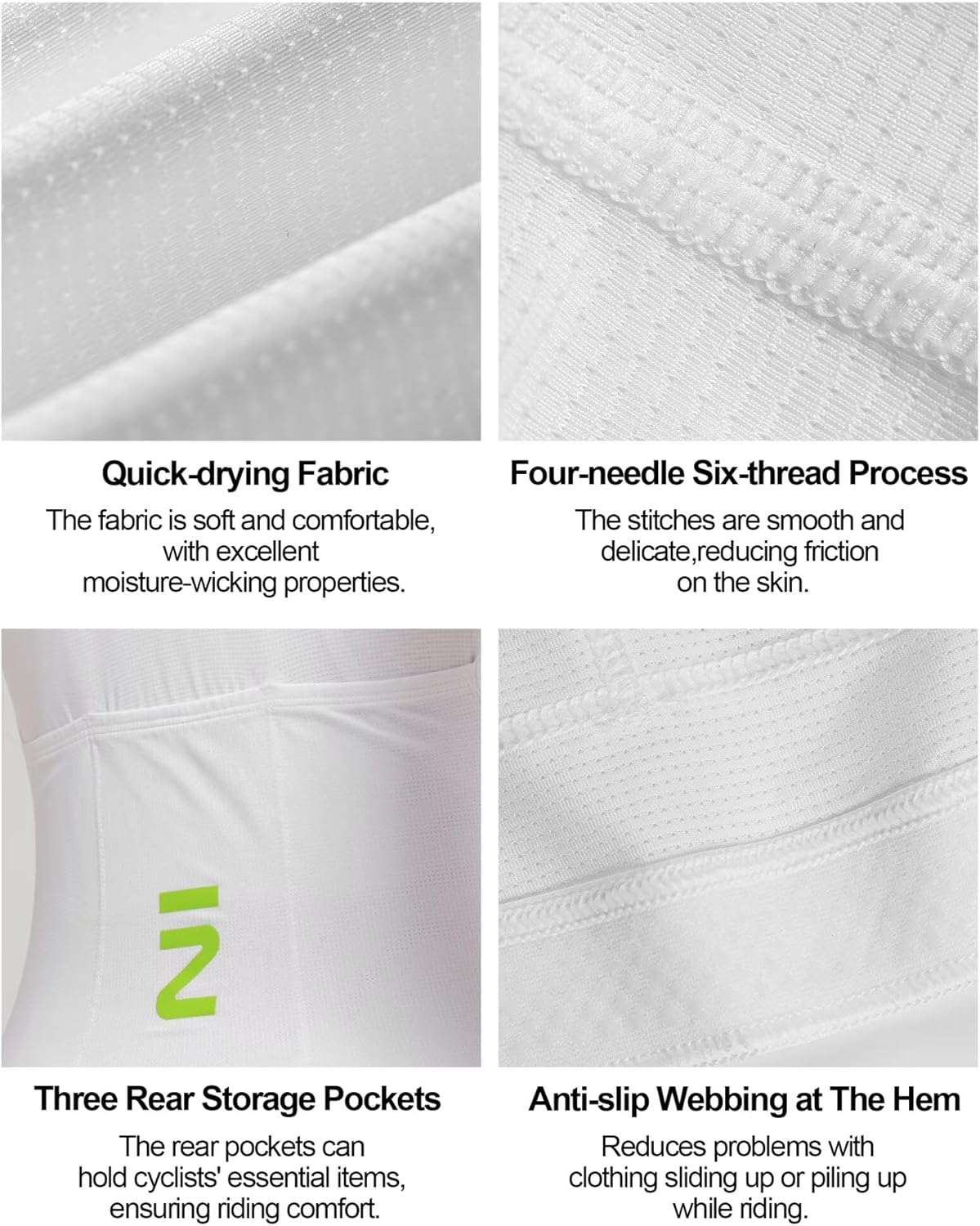 INBIKE Cycling Jersey Women Long Sleeve - Breathable Cycling Jersey, with Reflective Zipper&Logo for Road Biking Riding - Image 6