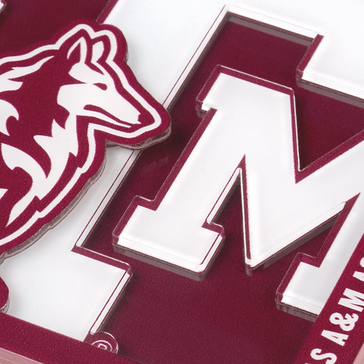 YouTheFan NCAA NCAA 3D Logo Series Coasters - Image 3