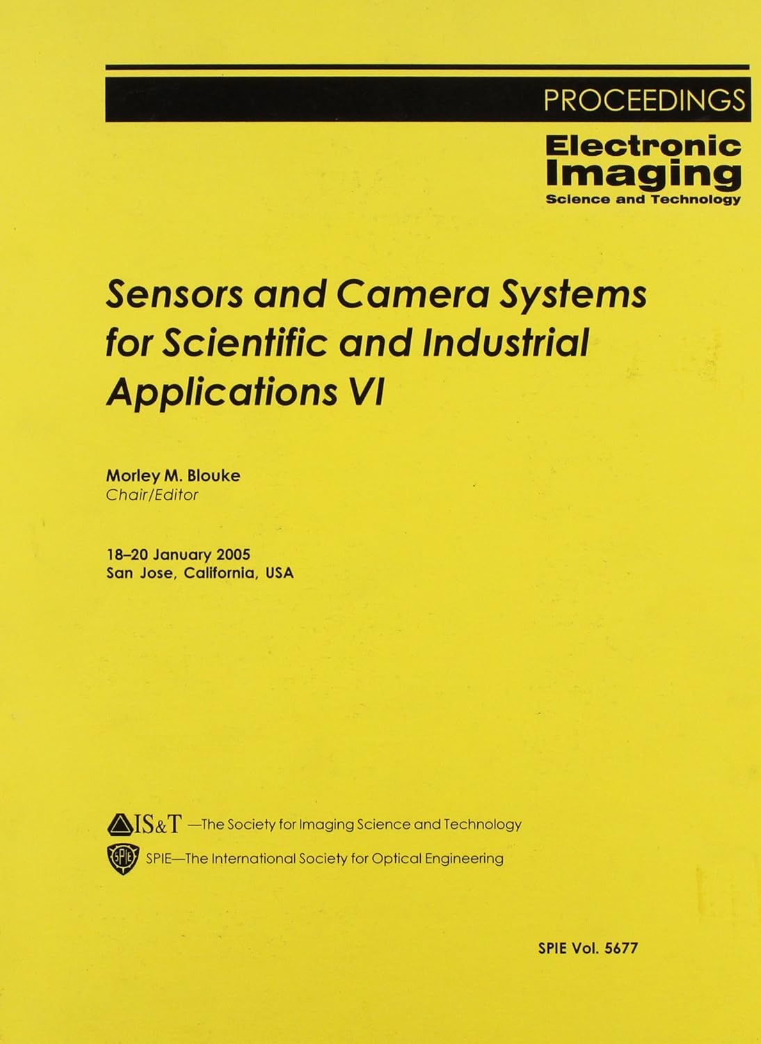 Sensors And Camera Systems for Scientific And Industrial Applications