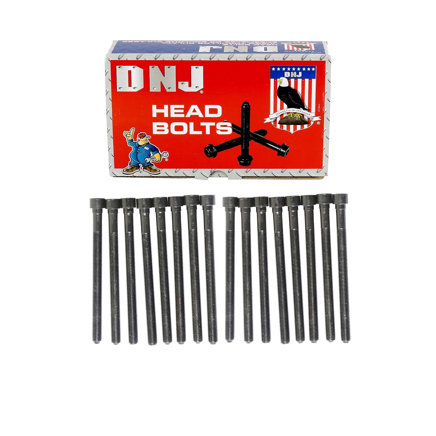 DNJ HBK867 Head Bolt Kit for 2009-2012 Audi Volkswagen Q7 Touareg 3.0L V6 24V DOHC 2967cc