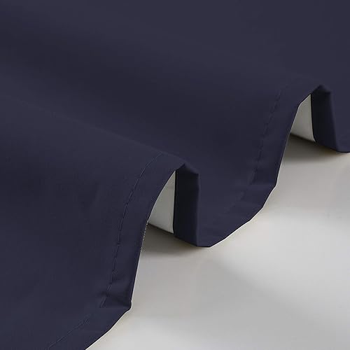 Miniatura 19 de Diamond Home Linens Juego de 3 cortinas y cenefa con forro térmico 100% opaco para ventana de cocina