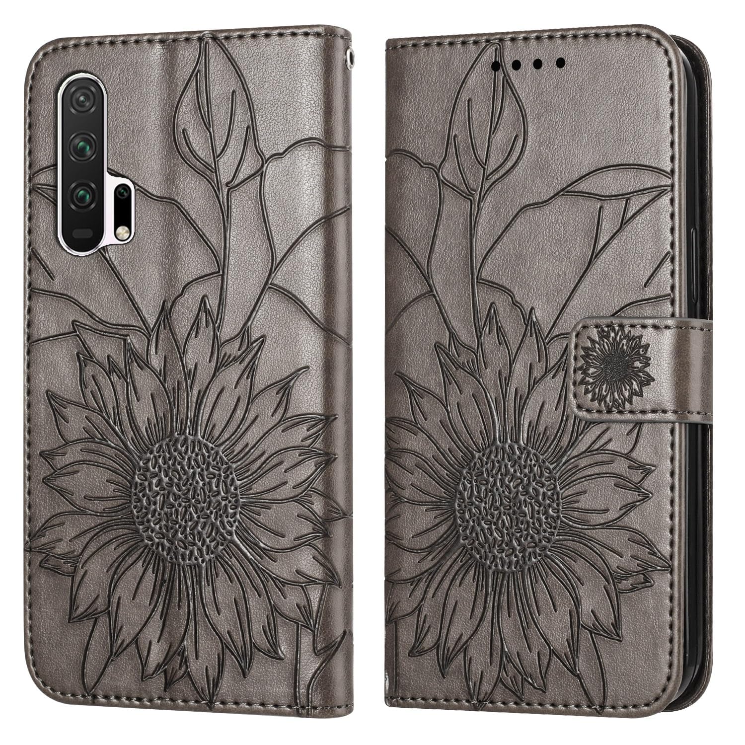 Housse Honor 20 Pro protection antichoc étui mince gris - 8