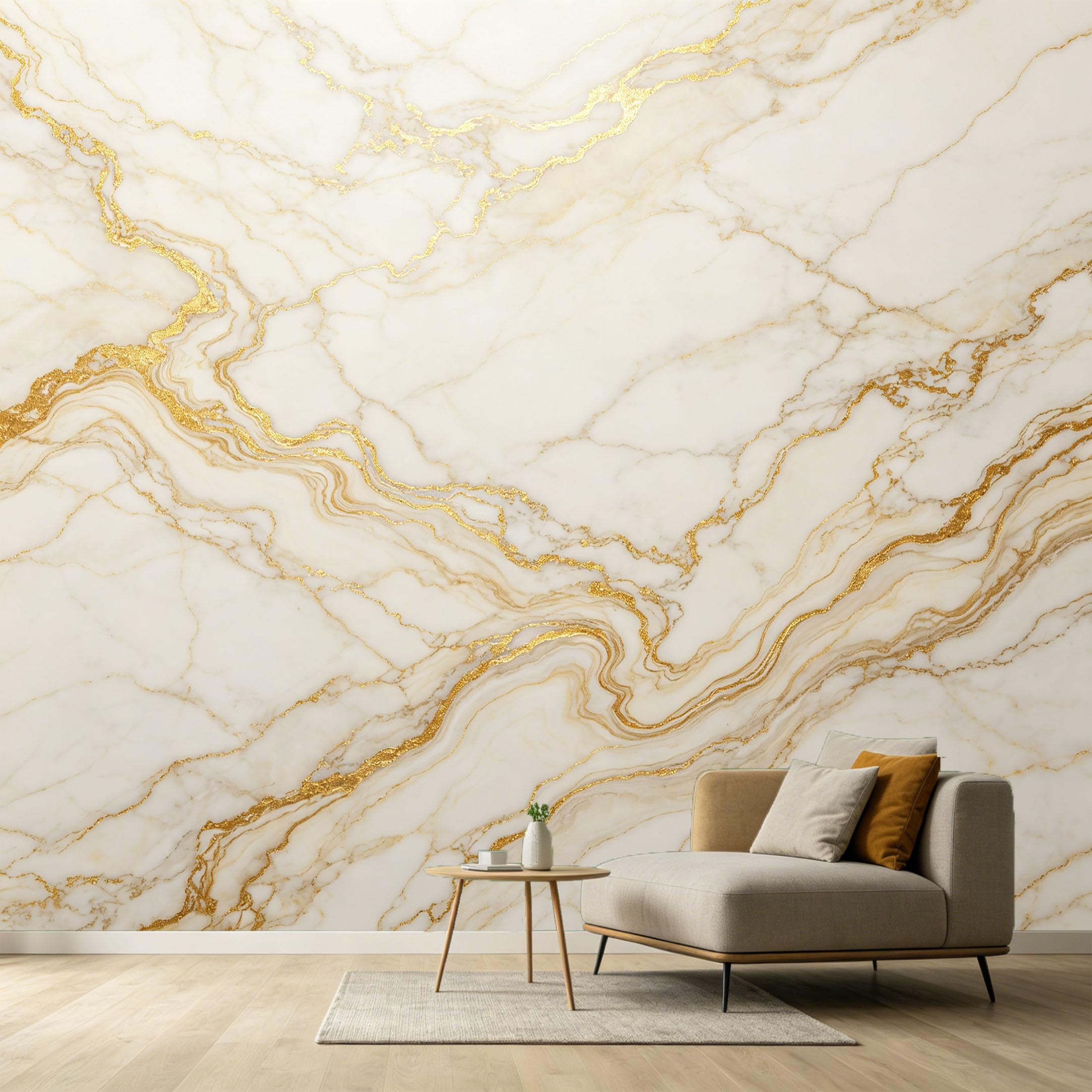 Custom Size Wall Murals Abstract Modern Gold Vein White Marble Texture SelfAdhesive Wall Fabric Removable Large Wallpaper for Photo Living Room Interior Decor Wall Art
