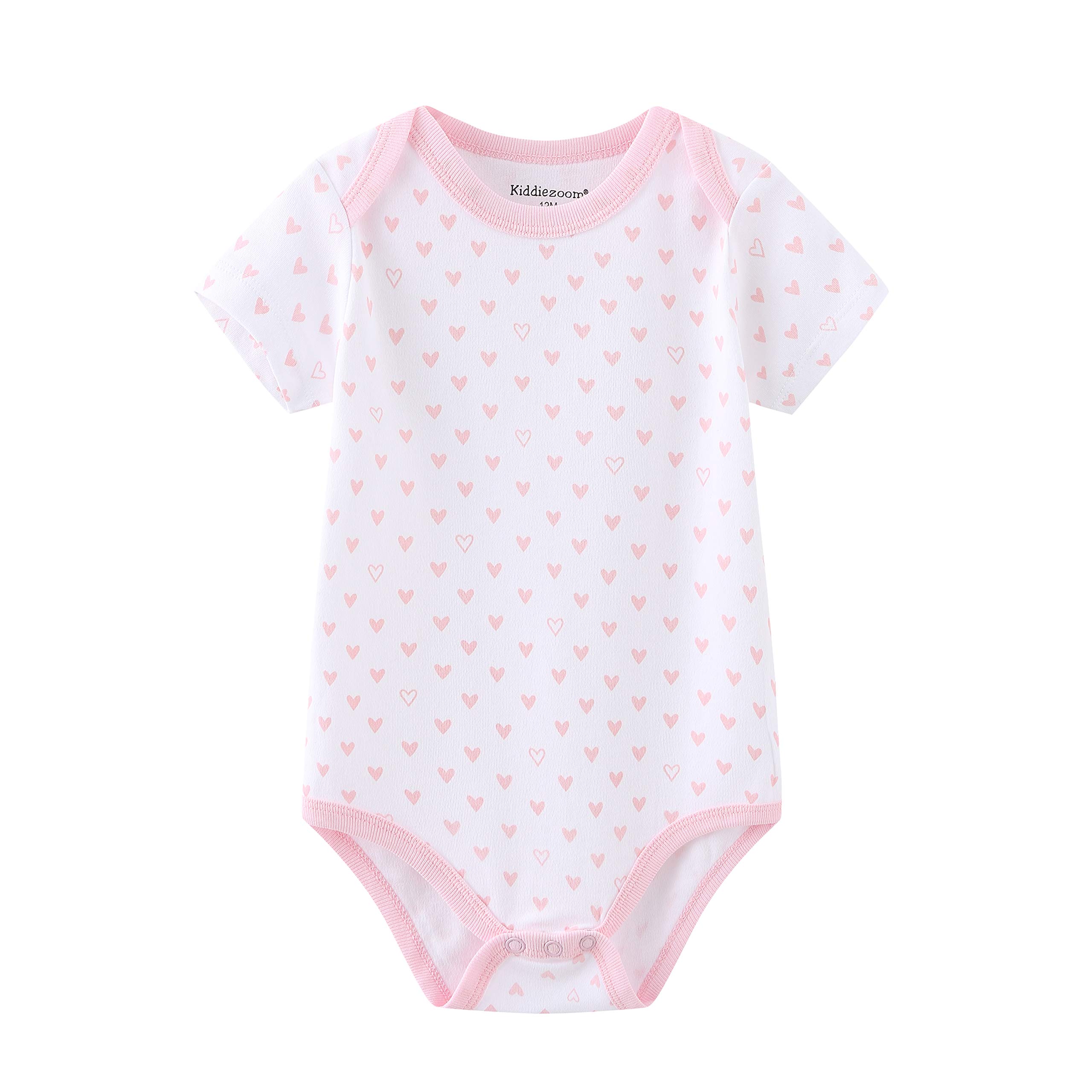 Conjunto de 9 piezas para bebés y niños, conjunto de pantalones de regalo unisex para bebés - rosa - 0-3 meses