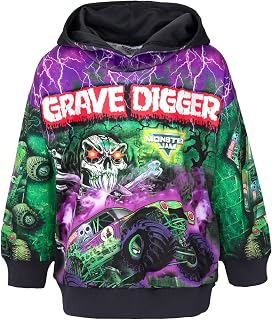 Monster Jam Fleece Hoodie Toddler to Big Kid