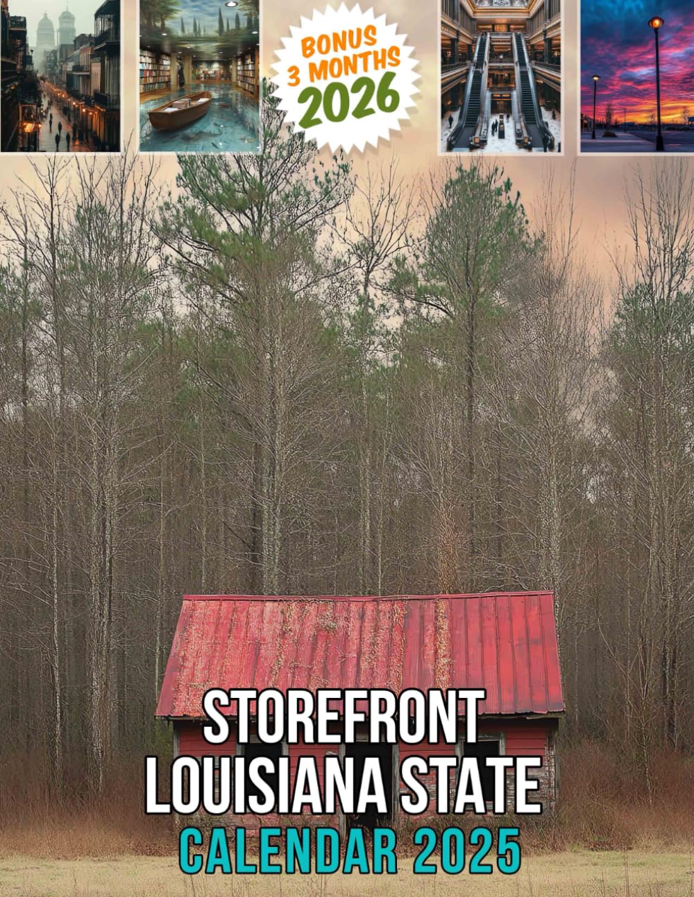 StoreFront Louisiana State Calendar 2025: 15 Months of Southern Treasures October 2024 to December 2025 Capturing Photography of Iconic Louisiana … Organizing in Large Size 8.5 x 11 Ideal Gifts