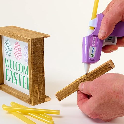 Miniatura 2 de AdTech Mini pistola de pegamento caliente de alta calidad, herramienta de manualidades de lavanda para álbumes de recortes, decoración del hogar,