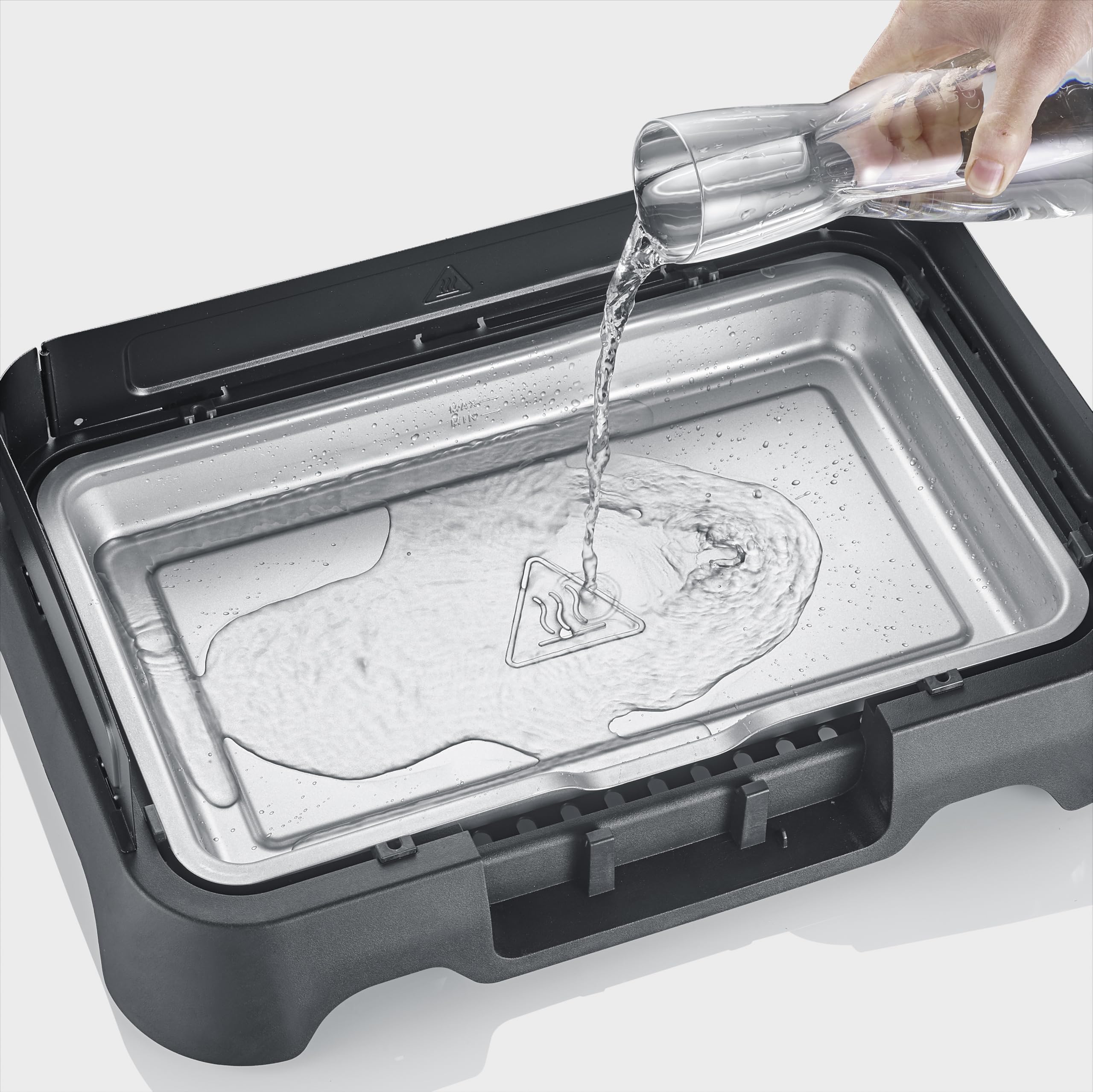 SEVERIN Barbecue elettrico da tavolo con griglia PG 8593