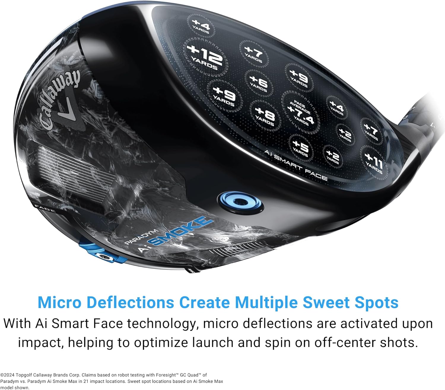 Callaway Golf Paradym AI Smoke Max Draw Driver