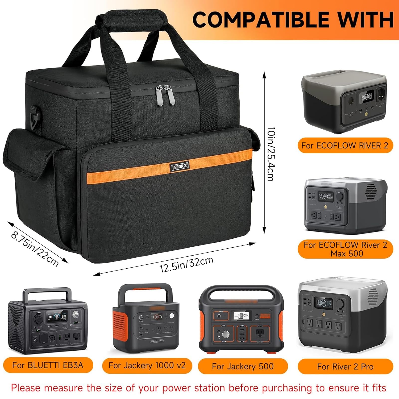 Amazon.com: Carrying Case Compatible with Jackery Explorer 1000 v2
