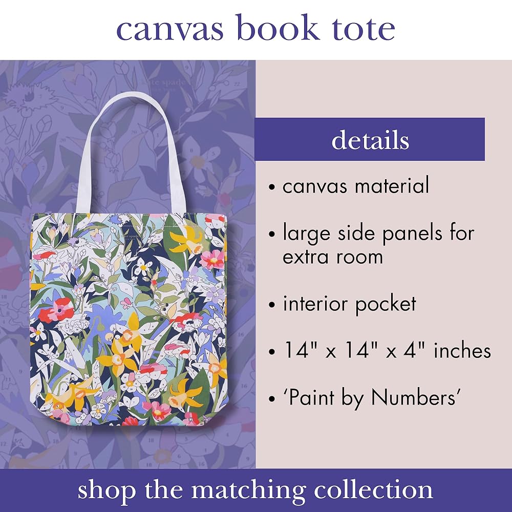 Amazon.com: kate spade new york Canvas Tote Bag for Women