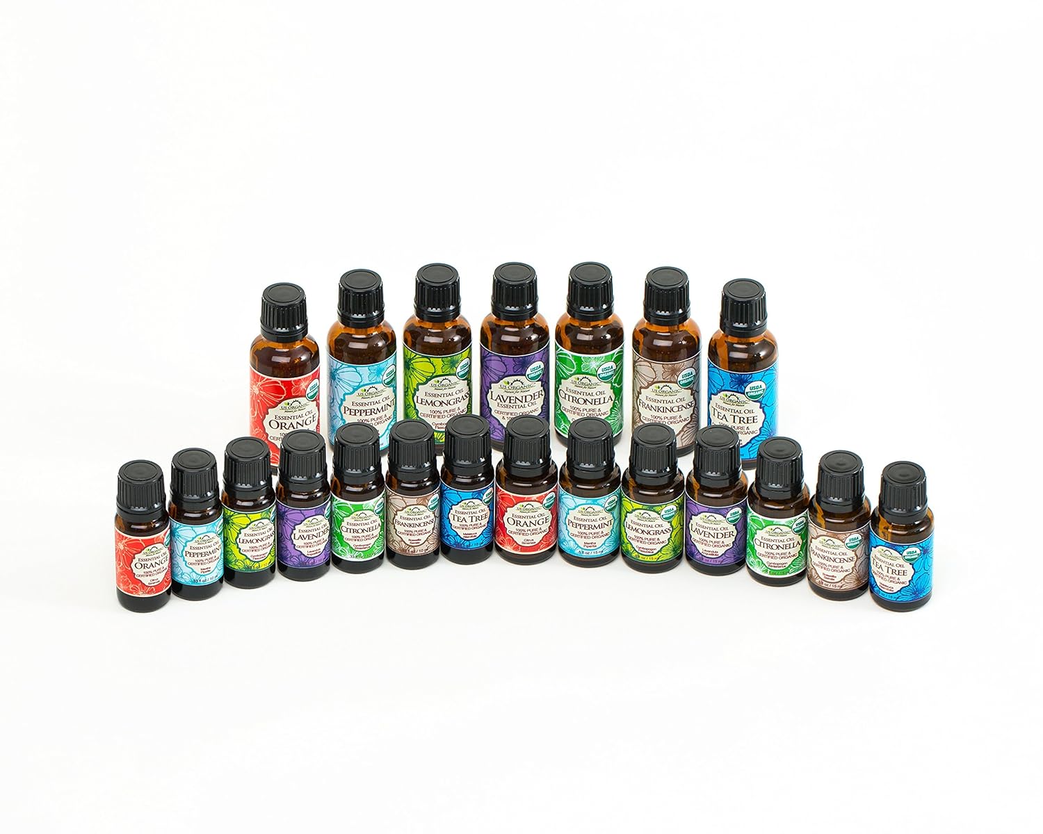 US Organic 100% Pure Peppermint Essential Oil - USDA Certified Organic - 10 ml - w/Improved caps and droppers (More Size Variations Available) - Image 5