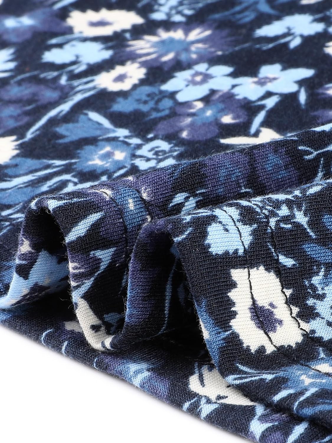 Agnes Orinda Plus Size Floral Tops for Women 2024 V Neck Long Sleeve t Shirt Ruffle Tunic Blouses Top Fall - Image 5