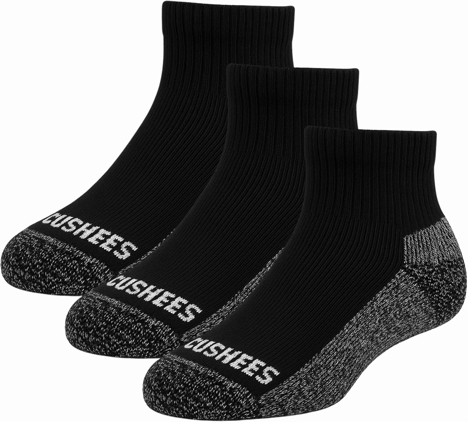 Cushees Thick Ankle Socks, 3 pairs/order