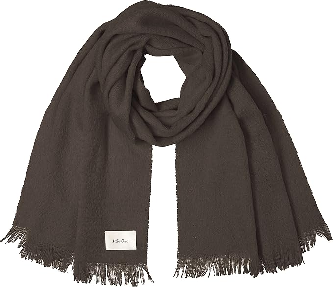 Amazon ミラオーウェン カラー起毛ストール 09wgg レディース Cgry F ストール 通販