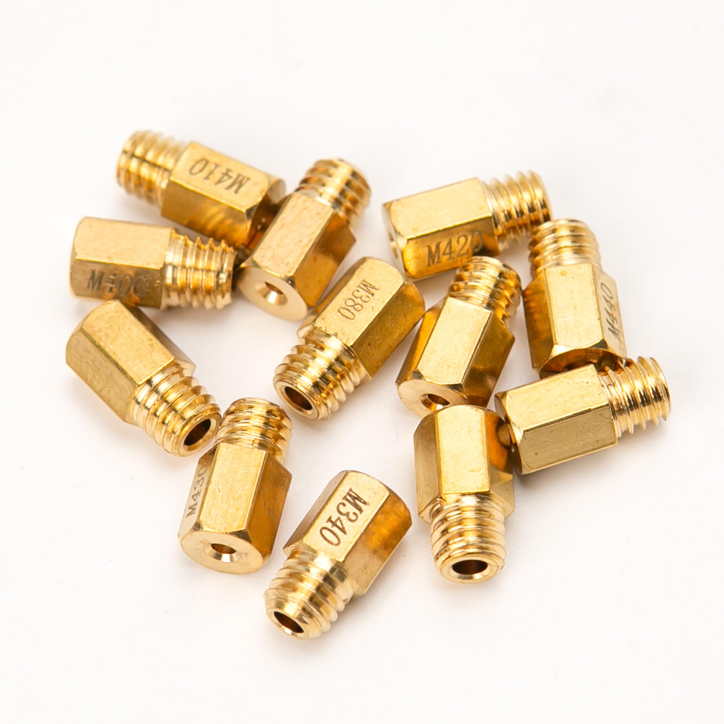 Amazon.com: 12PCS Carburetor Main Jets Kit, #330 - #440, Hex Style