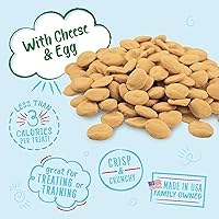 Vista 17 de Charlee Bear - Premios Original Crunch naturales para perro, hecho en los Estados Unidos, golosinas bajas en calorías para entrenar o premiar.