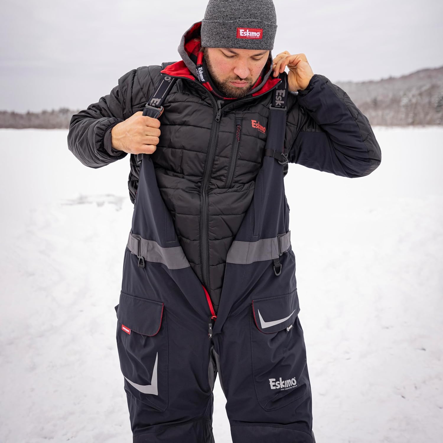 Eskimo Men's Superior Ice Fishing Bibs