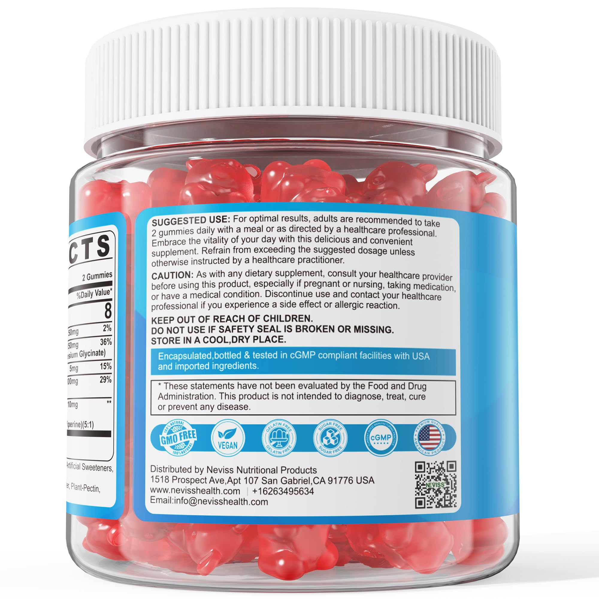 Potassium Citrate 1000mg Supplement Gummies, Support Electrolyte, 60 Count — Amazon image 8