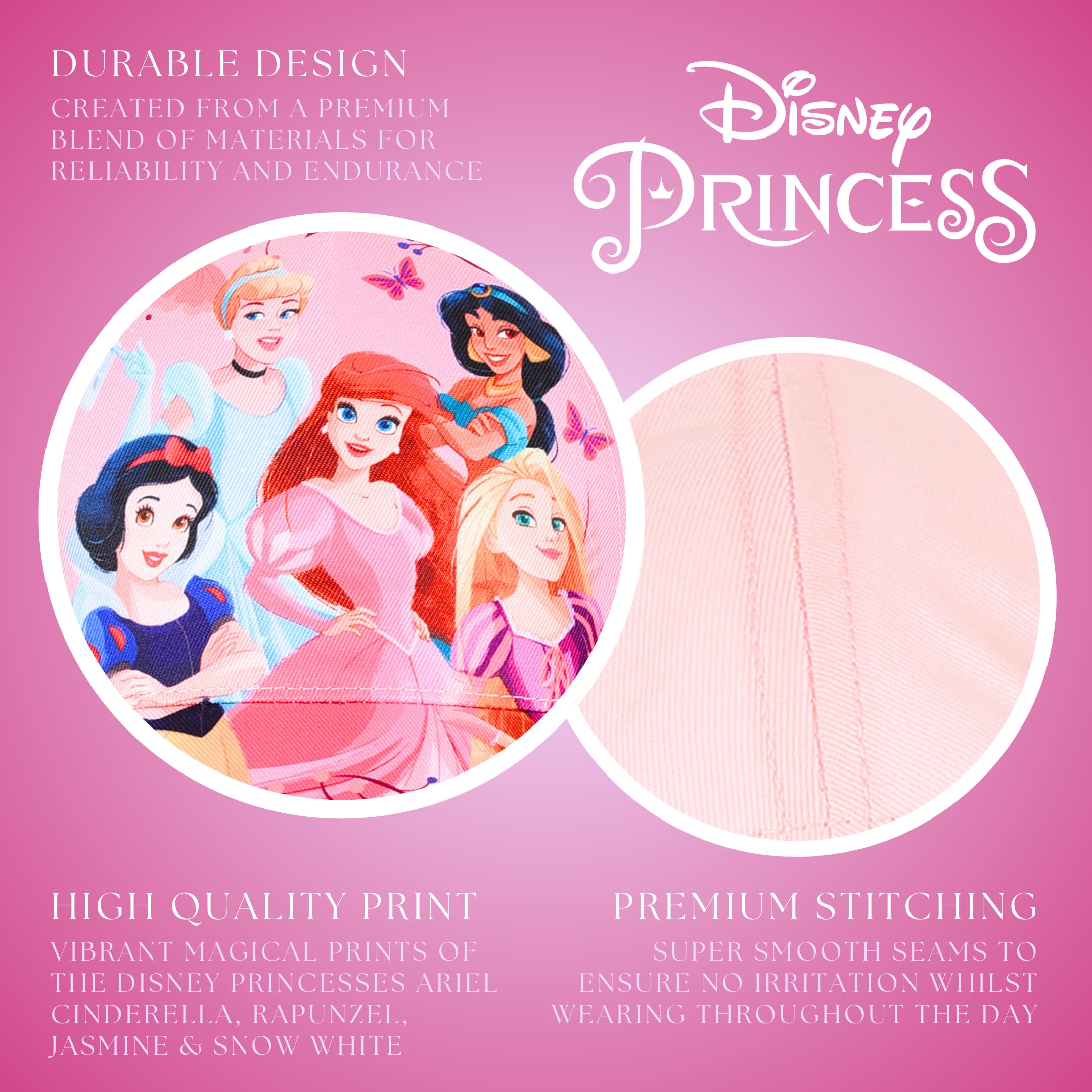 Disney Princesas Gorro para Niñas, Gorra de Beisbol de Verano Diseño Ariel Rapunzel Blancanieves Jasmin y Cenicienta, Regalo para Niñas