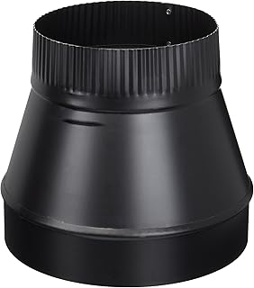 Imperial Manufacturing Group BM0079 8" X 6" Black Matte Reducer