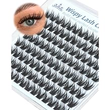 11MM Bunny Lash Clusters Wispy Eyelash Clusters Natural Individual Lashes Extensions Manga Medium Length Cluster Eyelash Extensiosn Only One Length Daily Eyelash Extensions 104Pcs Anime Cluster Lashes