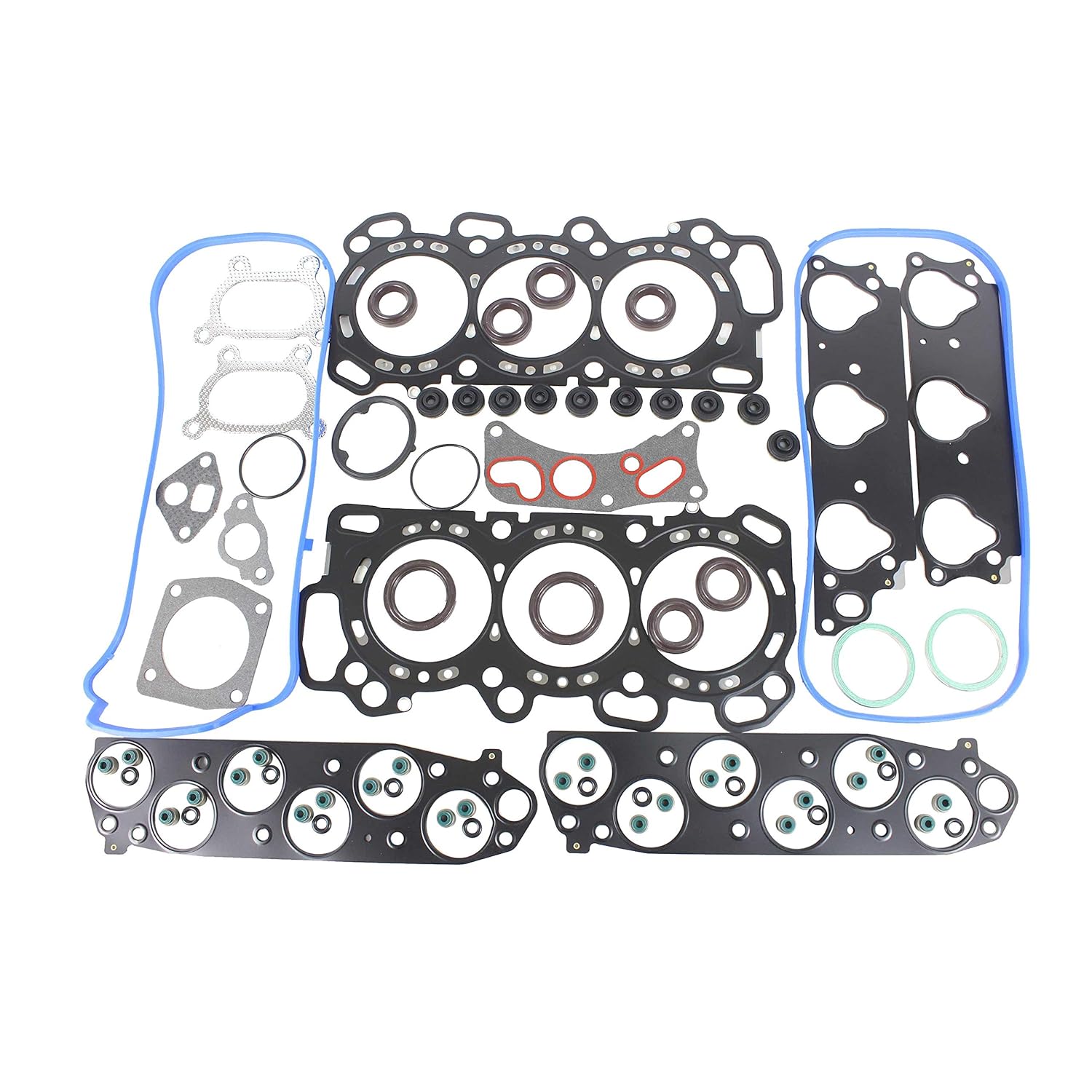 DNJ HGB2651 Cylinder Head Gasket Set with Head Bolt Kit for 2005-2008 Honda Odyssey Pilot 3.5L V6 24V SOHC 3471cc