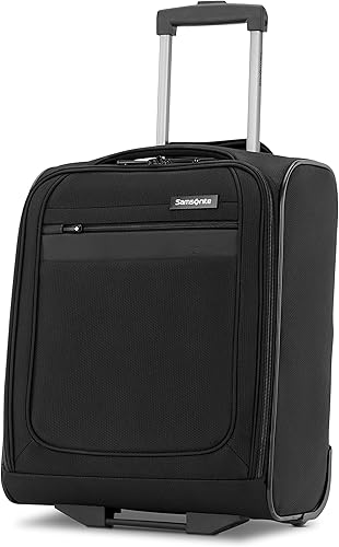 Samsonite - Equipaje ligero y suave de la colección Ascella 3.0, con ruedas giratorias, Negro -