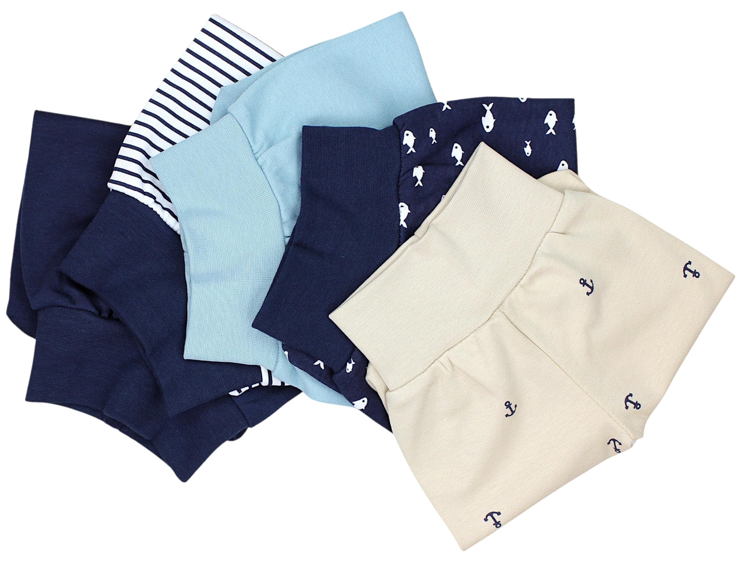 TupTam Pantalons avec Pieds pour Bébé Lot de 5