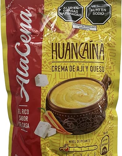 Miniatura 2 de Alacena Huancaina Peruvian Sauce Salsa Peruana 3 Ounces, Crema de aji y queso