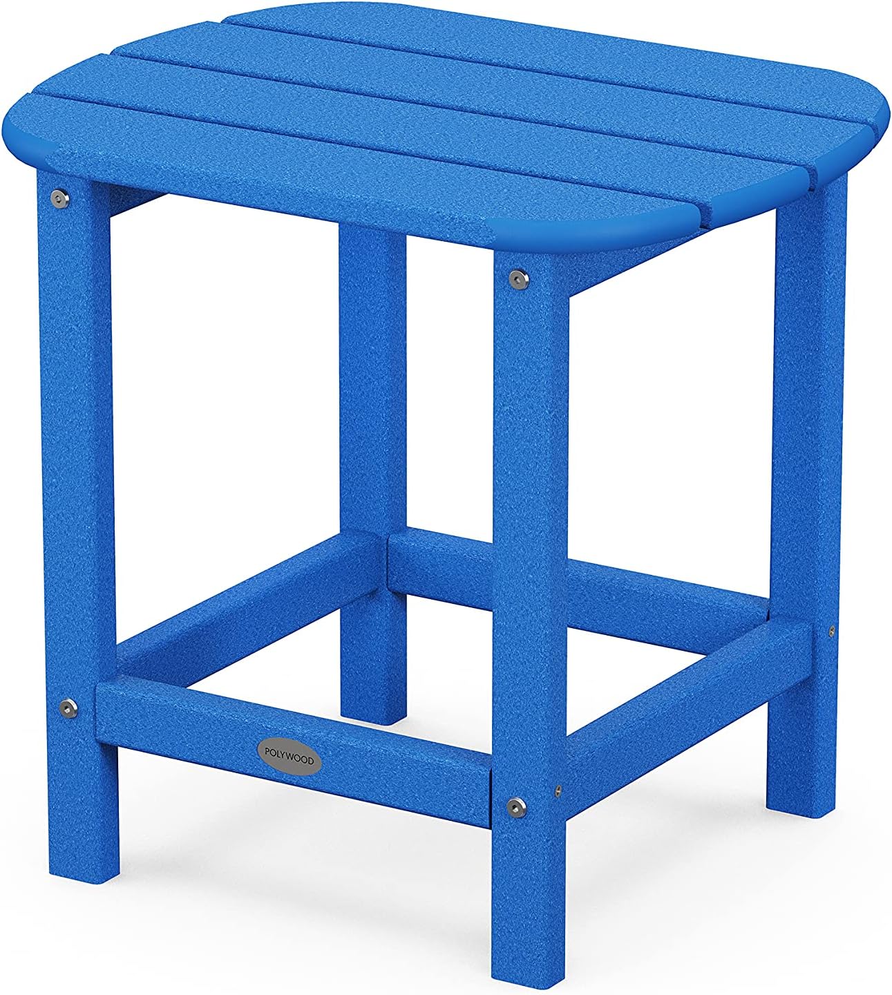- POLYWOOD SBT18PB South Beach 18" Outdoor Side Table, Pacific Blue