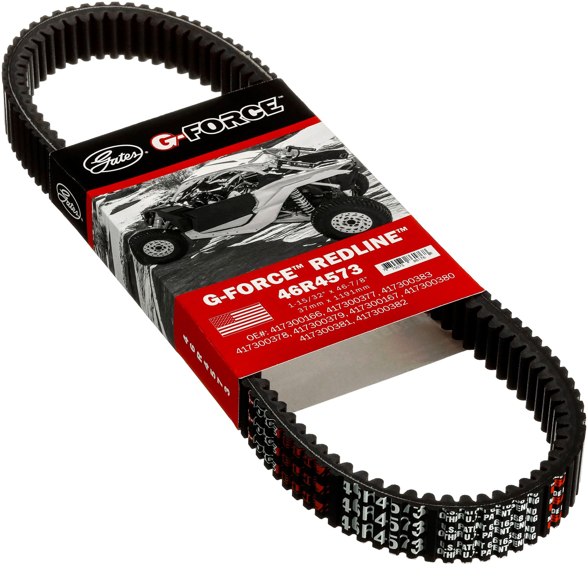 Amazon.com: Gates 46R4573 G-Force Redline Continuously Variable