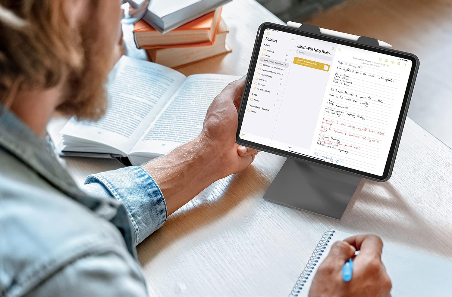 Protective iPad Case – CTA Tablet Carrying Case for iPad Pro 11” with Adjustable Kickstand & Removable Shoulder Strap