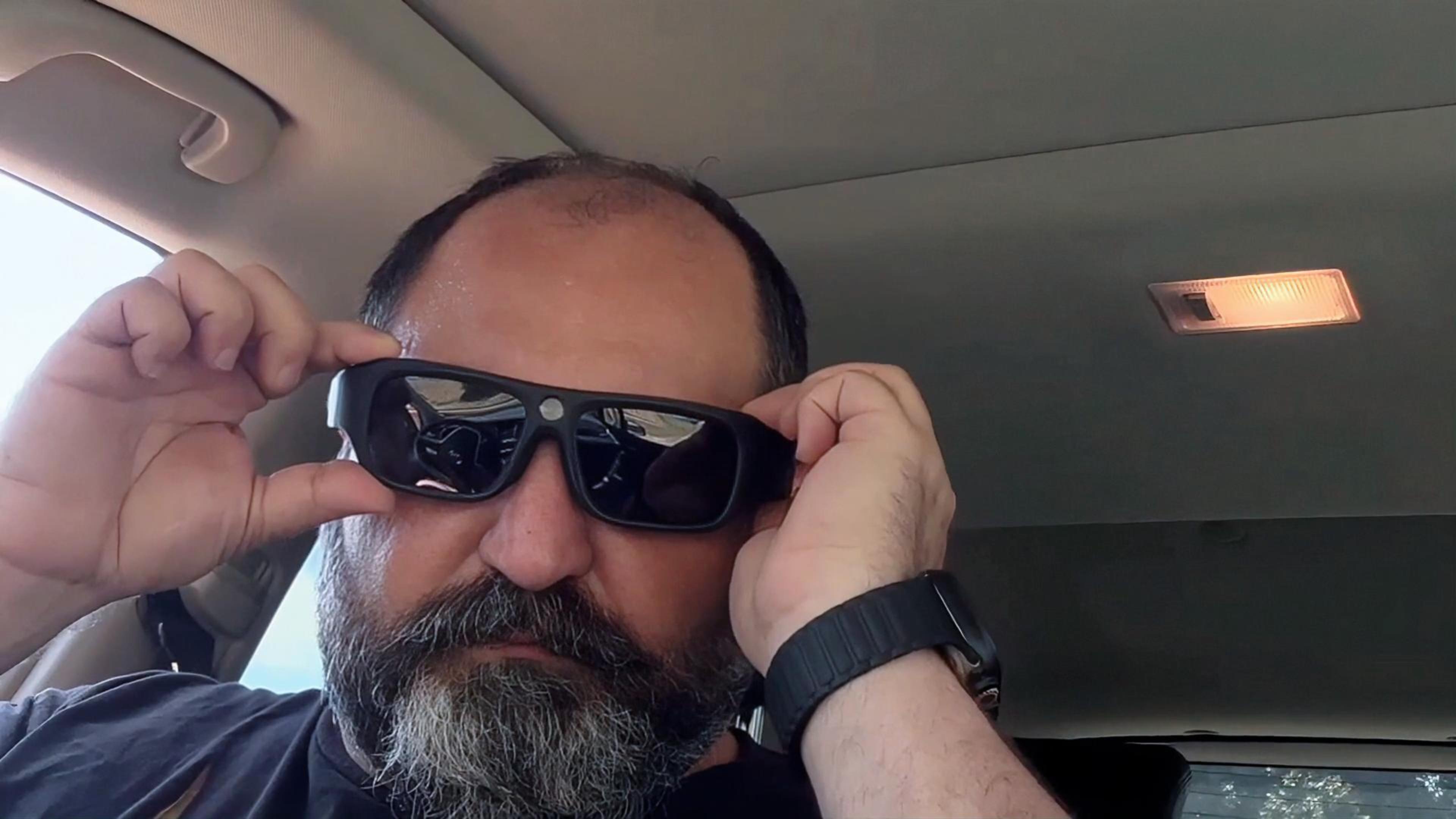 Occhiali Da Sole Con Telecamera Nascosta – Smart Glasses HD1080p Con Registratore Video E Lenti Polarizzate UV400 Per Sport Outdoor