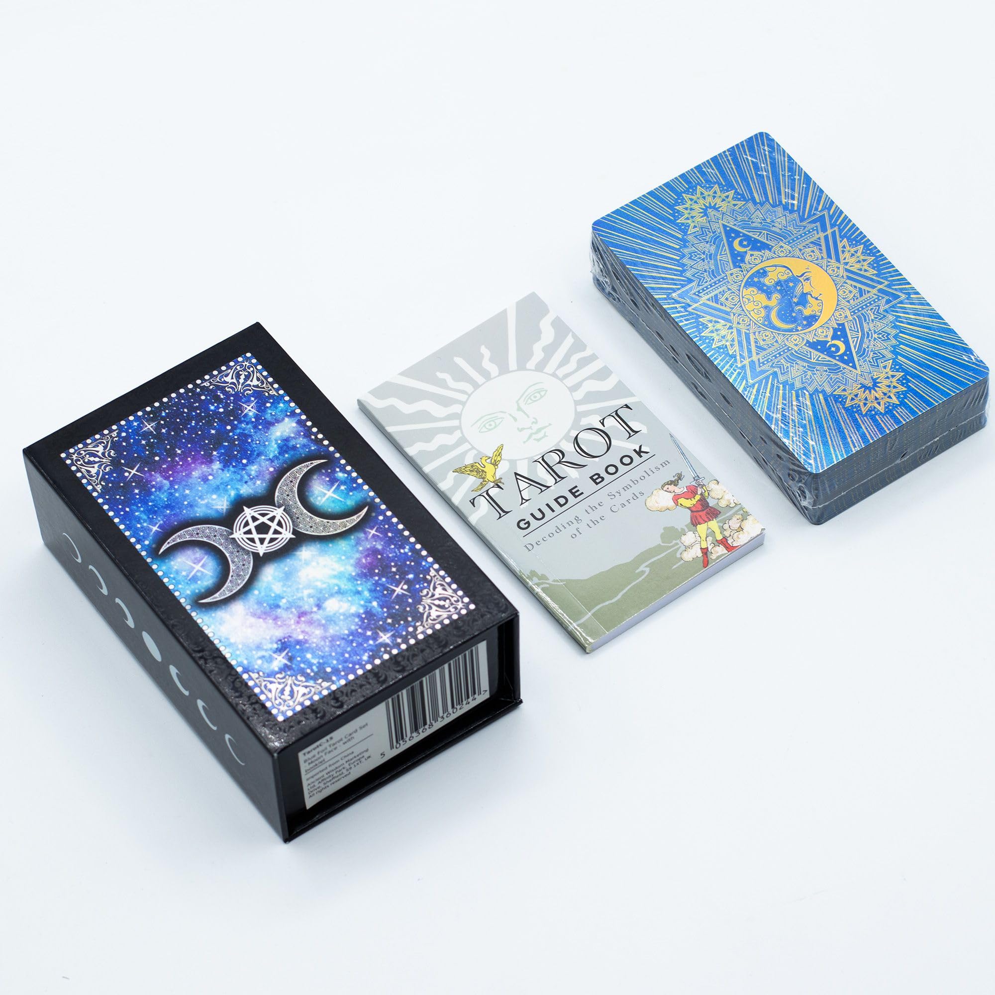 Ancient Wisdom Tarot Deck of 78 Cards in Different Models (Laminated with Gift Box, Luna) — image 1