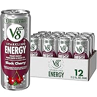 Vista 33 de V8 +Energy Sparkling Strawberry Kiwi Juice Energy Drink, lata de 11.5 onzas líquidas (paquete de 4)