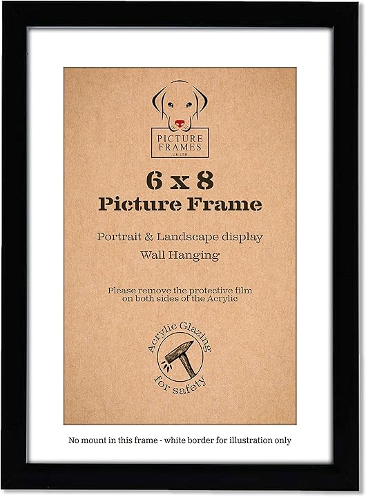 Amazon.co.uk Picture Frames UK 6x8"