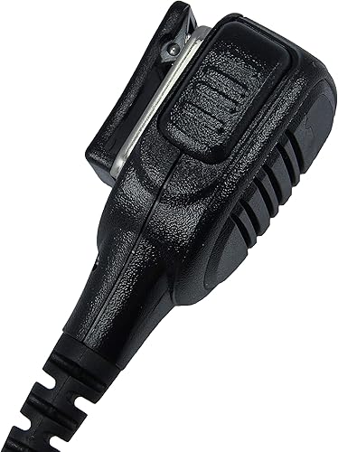 Miniatura 6 de MaximalPower Micrófono de altavoz de palma con cable reforzado y micrófono de hombro remoto de reducción de ruido para Motorola DMR Radio XPR3300