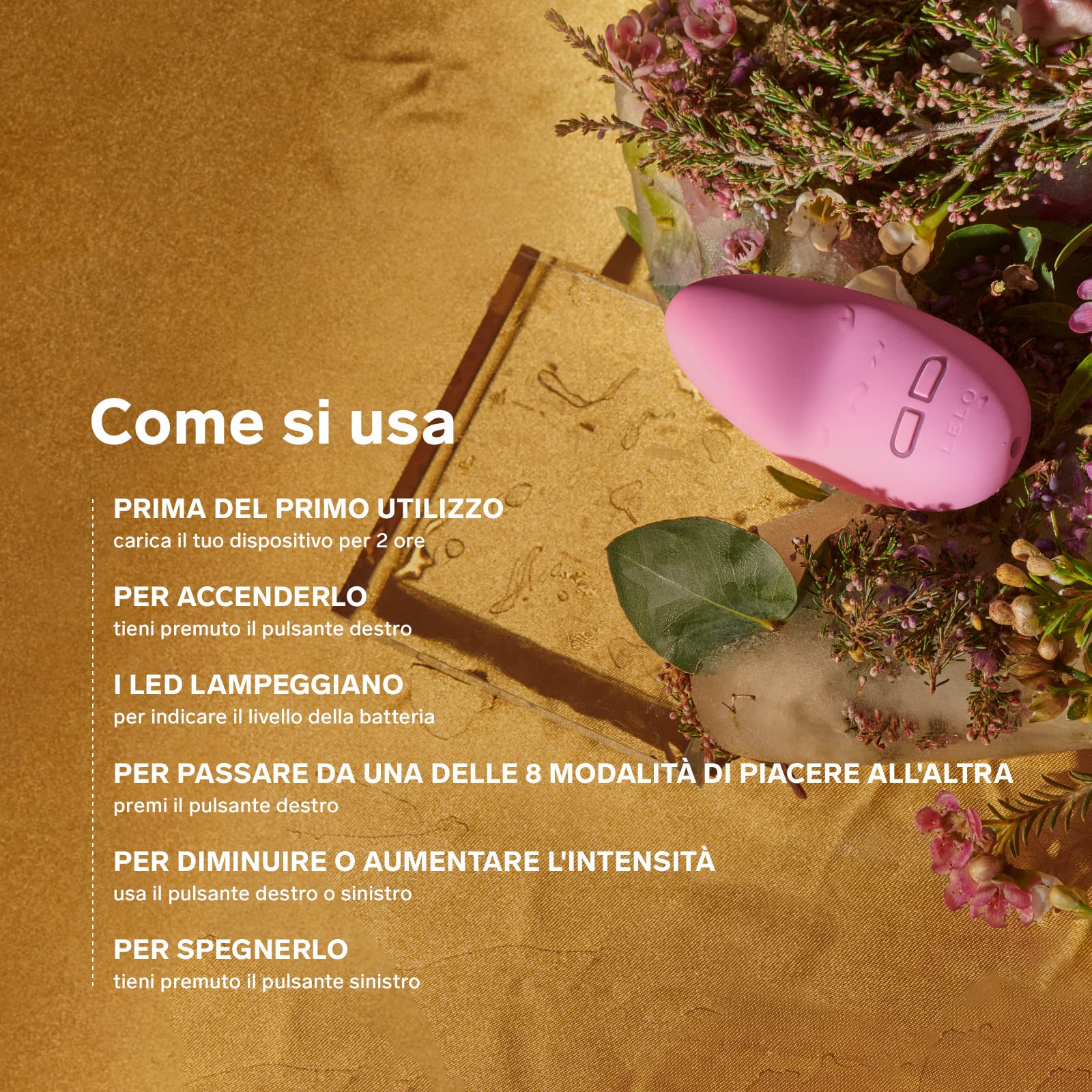 LELO LILY 2 Stimolatore Clitorideo Femminile, Vibratore Donna Senza Fili, Mini Vibratore Esterno Impermeabile e Ricaricabile, Vibratori, Vibratori Donna, Rosso (Pink)